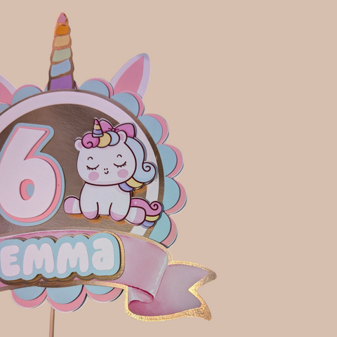 Topper para Pastel