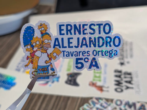 Etiquetas Escolares para Libros y Cuadernos (24 pzas)