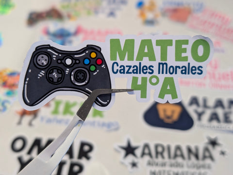 Etiquetas Escolares para Libros y Cuadernos (24 pzas)